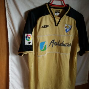 Match Worn - Malaga CF - dorsal 15