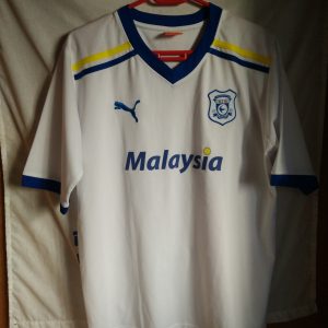 Match Worn - Cardiff City - dorsal 14