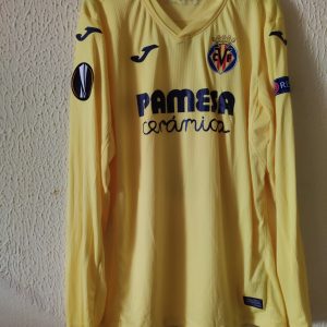 Match Worn - Villarreal CF - 3 Raul Albiol - Europa League