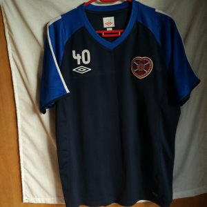 Hearts (Escocia) - dorsal 40 - player worn training