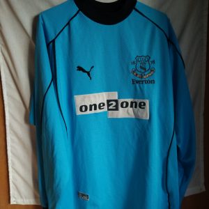 Match Worn - Everton FC - dorsal 1