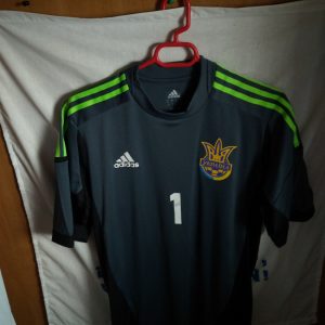 Match Worn  - Seleccion de Ucrania - dorsal 1