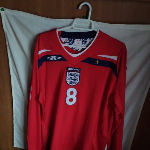 Match Worn - Seleccion de Inglaterra - dorsal 8