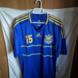 Match Worn - Seleccion de Ucrania - dorsal 15