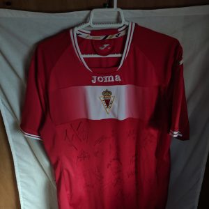 Real Murcia - con firmas de la plantilla