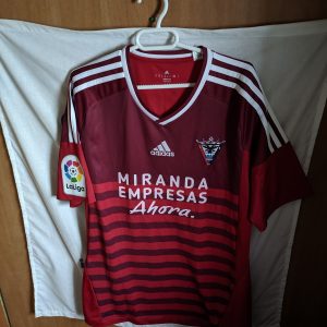 Match Worn - CD Mirandes - 5 Fran Cruz