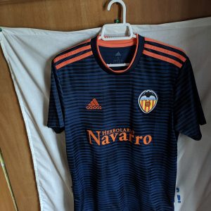 Match Worn - Valencia CF - dorsal 15