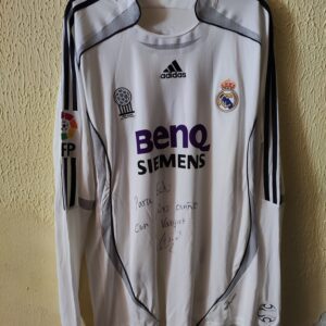 Match Worn y dedicada - Real Madrid CF - 30 David Vazquez