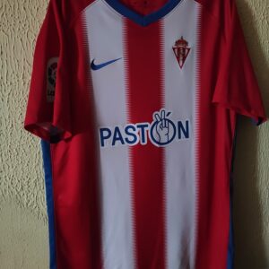Match Worn - Sporting de Gijon - 22 Pablo Perez