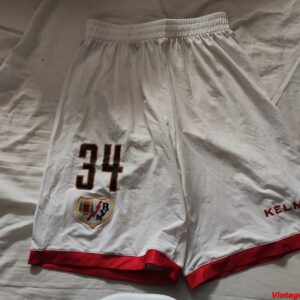 Rayo Vallecano - dorsal 34 - match worn