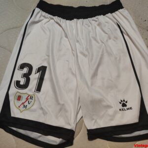 Rayo Vallecano - dorsal 31 - match worn