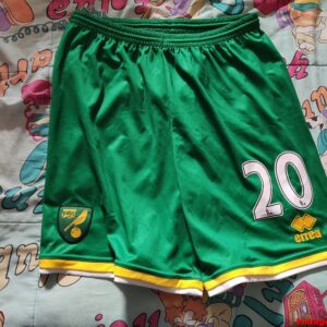 Norwich City - dorsal 20 - match worn