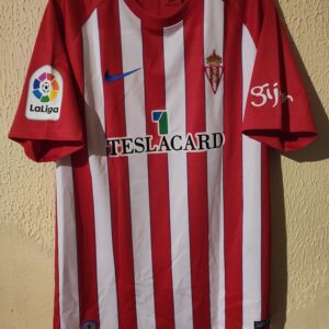 Match Worn - Sporting de Gijon - 24 Alex Perez