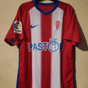 Match Worn - Sporting de Gijon - 5 Isaac Cofie