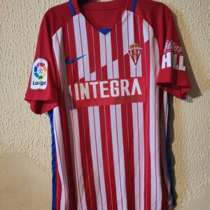 Match Worn - Sporting de Gijon - 11 Neftali Manzambi