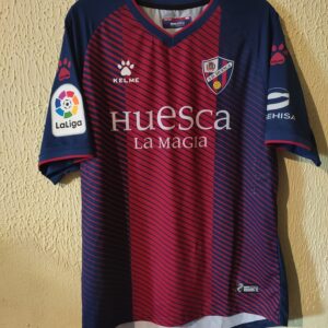 Match Worn - SD Huesca - 8 Eugeni Valderrama