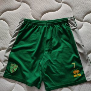 Norwich City - dorsal 7 - player worn