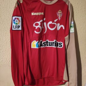Match Worn - Sporting de Gijon - 7 Ayoze Garcia