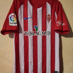 Match Worn - Sporting de Gijon - 8 Rachit Ait Atmane