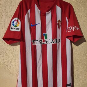 Match Worn - Sporting de Gijon - 23 Moi Gomez