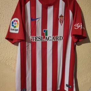 Match Worn - Sporting de Gijon - 19 Stefan Scepovic