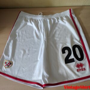Match Worn - Rayo Vallecano - dorsal 20