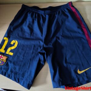 Match Worn - FC Barcelona - dorsal 12 (Rafinha)
