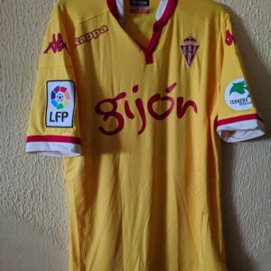 Match Worn - Sporting de Gijon - 33 Dani Ndi