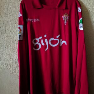 Match Worn - Sporting de Gijon - 21 Hugo Fraile