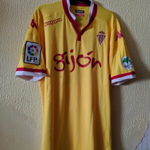 Match Worn - Sporting de Gijon - 27 Sergio Mendigutxia