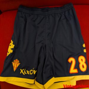 Sporting de Gijon - dorsal 28 - match worn