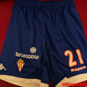 Sporting de Gijon - dorsal 21 - match worn