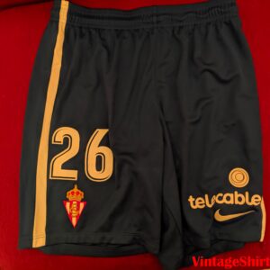 Sporting de Gijon - dorsal 26 - match worn