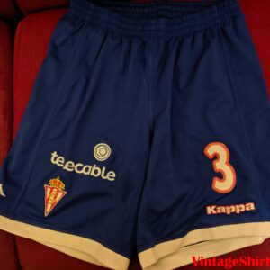 Sporting de Gijon - dorsal 3 - match worn