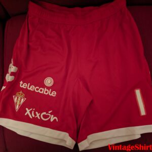 Sporting de Gijon - dorsal 1 - match worn