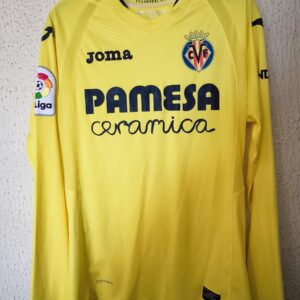 Match Worn vs Deportivo - Villarreal CF - 8 Jonathan Dos Santos