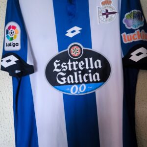 Match Worn - Deportivo de la Coruña - 10 Florin Andone