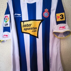 Match Worn - RCD Espanyol vs Sporting de Gijon - 17 Daniel Osvaldo