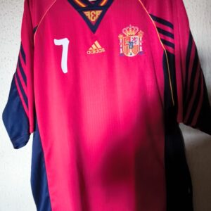 Match Worn - Seleccion de España - dorsal 7 (Joseba Etxeberria)