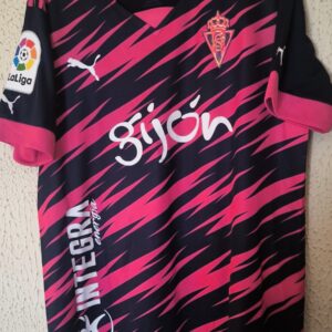 Match Worn - Sporting de Gijon - dorsal 15 (Axel Bamba)