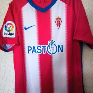 Match Worn - Sporting de Gijon - 14 Nacho Mendez