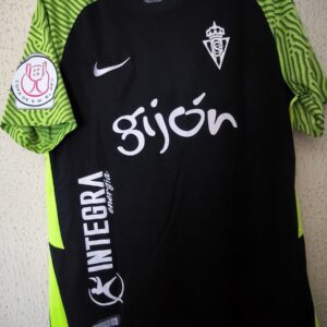 Match Worn / Player Issue - Copa del Rey - Sporting de Gijon - 35 Cesar Garcia