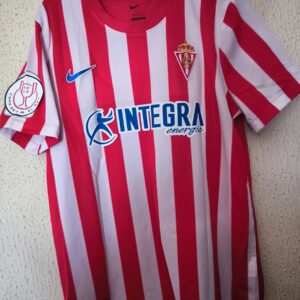 Match Worn / Player Issue - Copa del Rey - Sporting de Gijon - 28 Marcos Trabanco