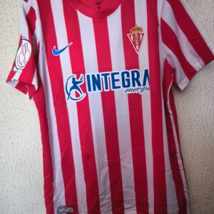 Match Worn / Player Issue - Copa del Rey - Sporting de Gijon - 38 Enol Coto