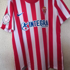 Match Worn / Player Issue - Copa del Rey - Sporting de Gijon - 35 Cesar Garcia
