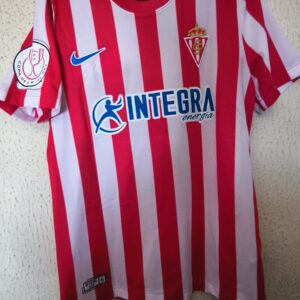 Match Worn / Player Issue - Copa del Rey - Sporting de Gijon - 18 Jose Luis Rodriguez
