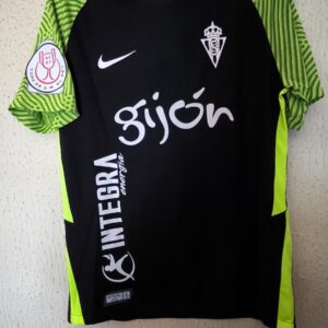 Match Worn / Player Issue - Copa del Rey - Sporting de Gijon - 18 Jose Luis Rodriguez