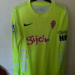 Match Worn - Sporting de Gijon - 40 Pablo Diez