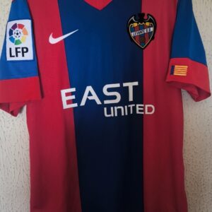 Match Worn y firmada vs Malaga CF - Levante UD - 11 Jose Luis Morales