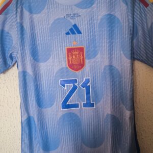 Match Worn vs Malta - Seleccion de España - 21 Fran Perez